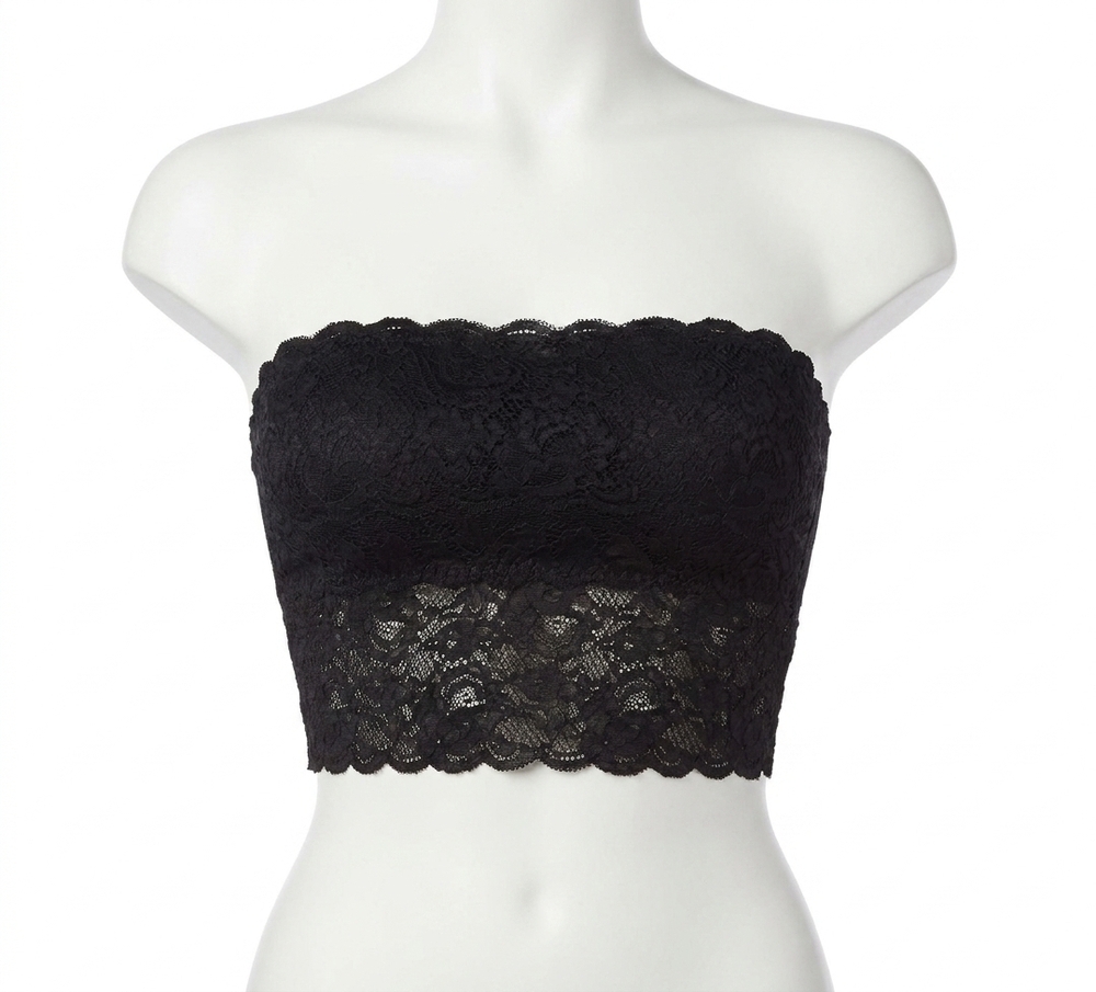 NEW COSABELLA never say never starie tube top in black